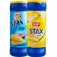 88VIP：Lay's 乐事 原装进口原味桶装薯片163g*2罐