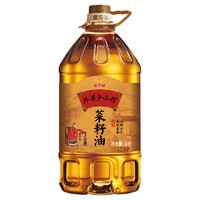 金龙鱼 外婆乡小榨菜籽油4L小榨风味菜籽油家用非转基因物理压榨