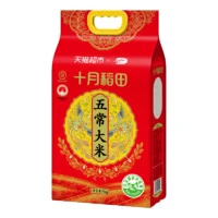 88VIP：SHI YUE DAO TIAN 十月稻田 五常大米 5kg 稻香米 真空装