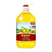 移动端、京东百亿补贴：香满园 黄金珍鲜 食用植物调和油 花生香型 5L