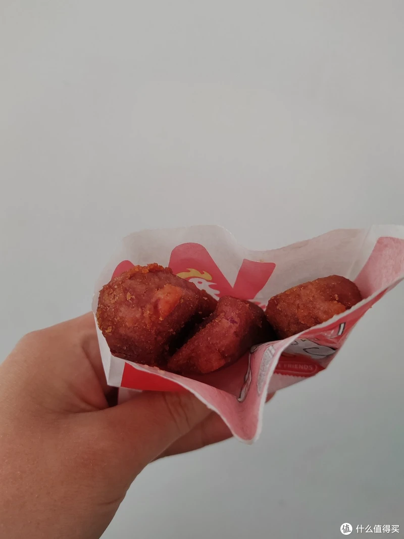 华莱士的紫薯豌豆派，糯叽叽的好好吃