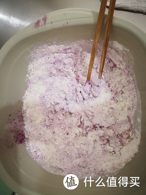 平时在家用紫薯粉和面的方法