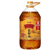 88VIP：金龙鱼 非转压榨外婆乡小榨菜籽油4L/桶食用油营养