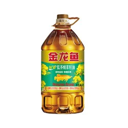 金龙鱼 纯香低芥酸 菜籽油5L