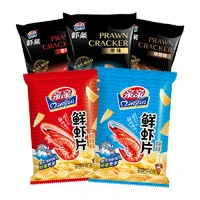Qinqin 亲亲 虾条虾片混合80g*5包  膨化休闲零食经典组合食品