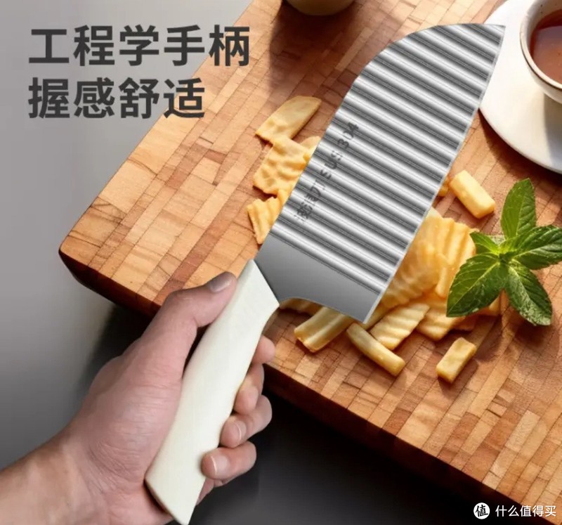 土豆也能变艺术?试试这款波浪薯条刀!