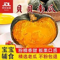 绿食带 山东正宗贝贝南瓜 5斤 实惠装