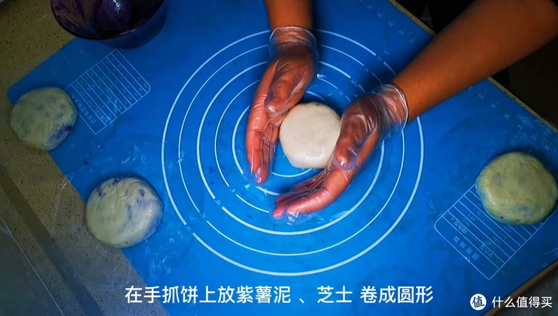 怎么吃也吃不胖的低脂低卡解馋小零食香酥紫薯饼,好吃不油腻