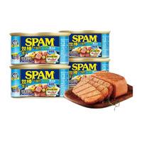 SPAM 世棒 午餐肉罐头 清淡口味 198g*4