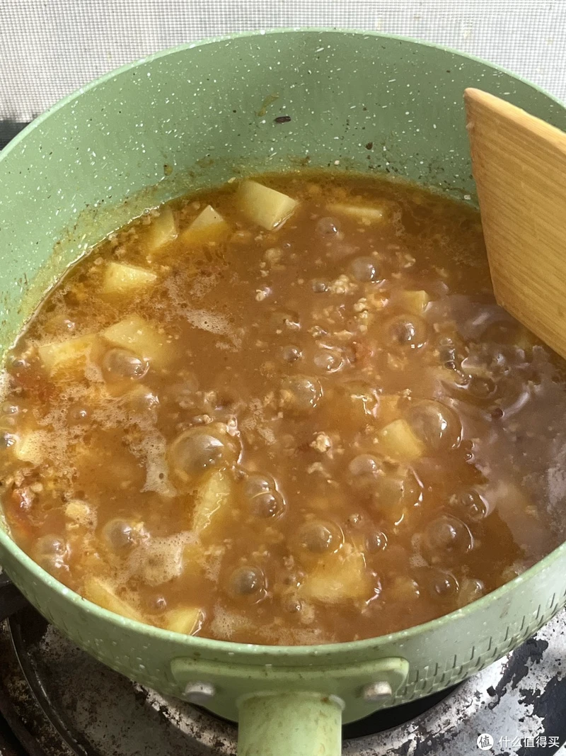 手把手教你学会便当菜之咖喱番茄肉末土豆
