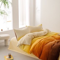 AIDLI A类加厚双面牛奶绒四件套 200*230cm