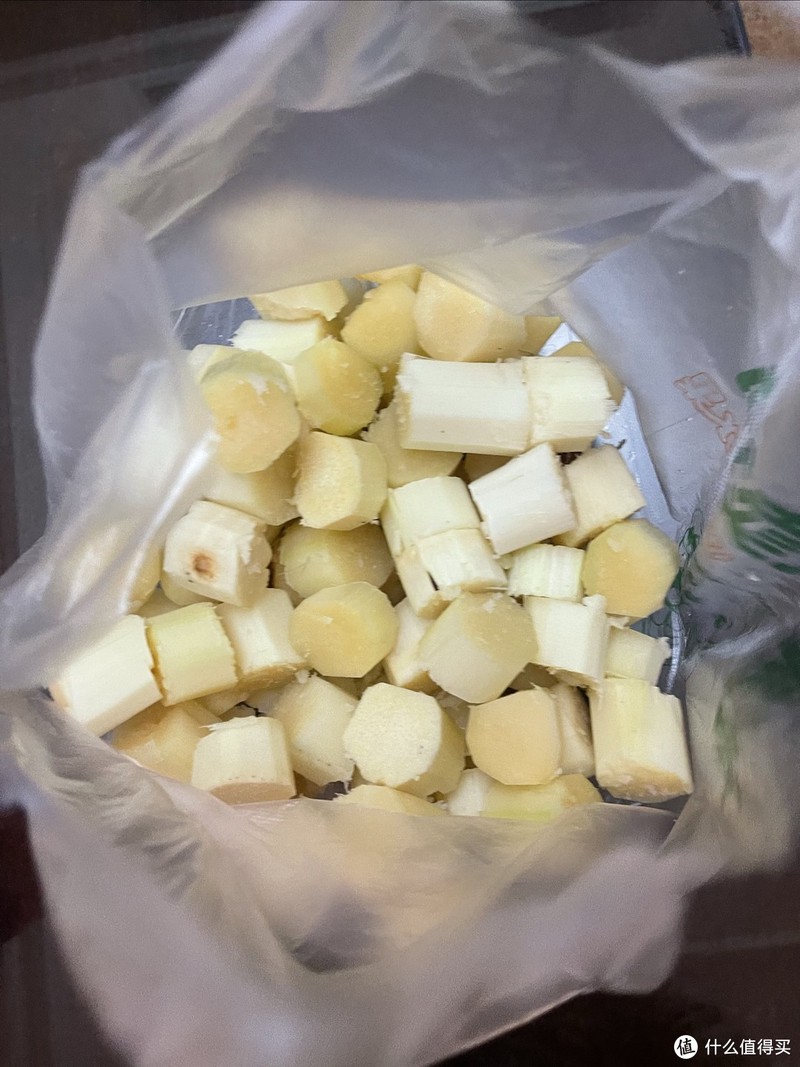 双十一买了些甘蔗,超甜超好吃