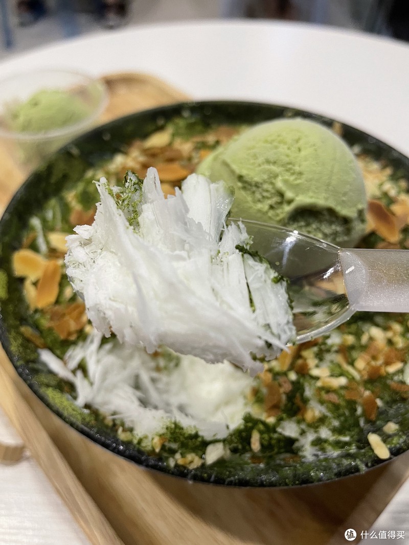 潮州网红牛奶冰广州店，棉花冰好吃又好看