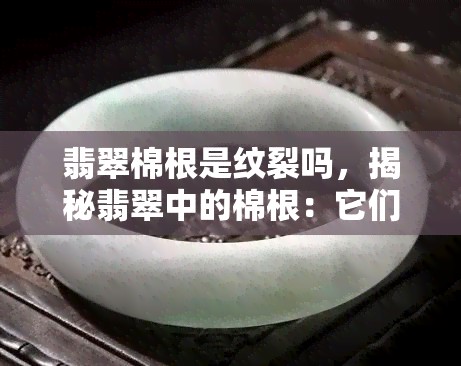 翡翠棉根是纹裂吗，揭秘翡翠中的棉根：它们是纹裂还是天然杂质？