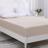 SHERWOOD 喜屋家居 柔软全棉床笠 米咖色 180*200*30cm