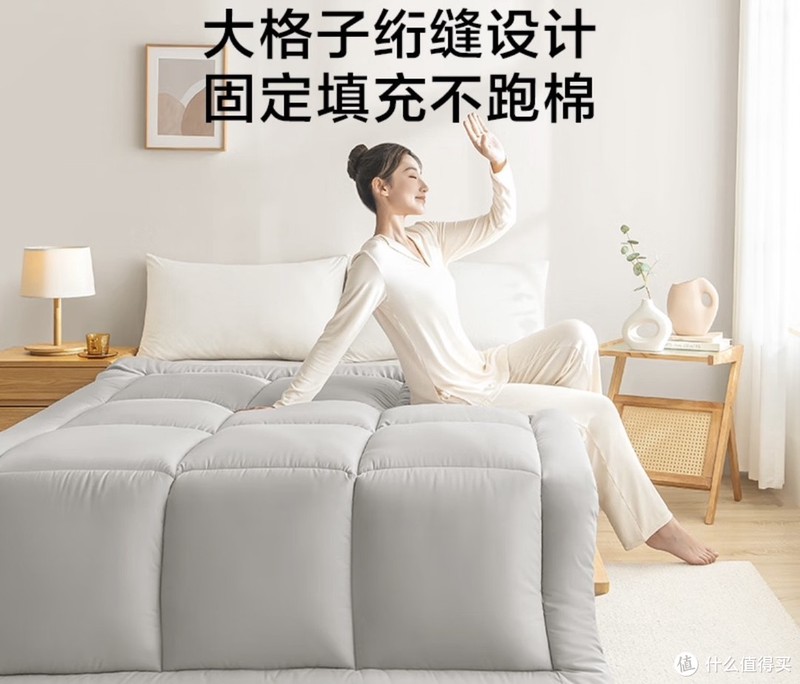 告别失眠!京东京造抗菌云感棉花床垫,让家充满温馨与舒适!