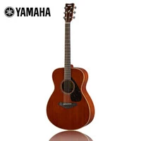 YAMAHA 雅马哈 FS850桃花心木面板背侧板单板初学者民谣木吉他40英寸指弹