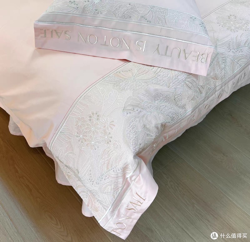 刺绣长绒棉床上四件套,改善睡眠不能少的好物
