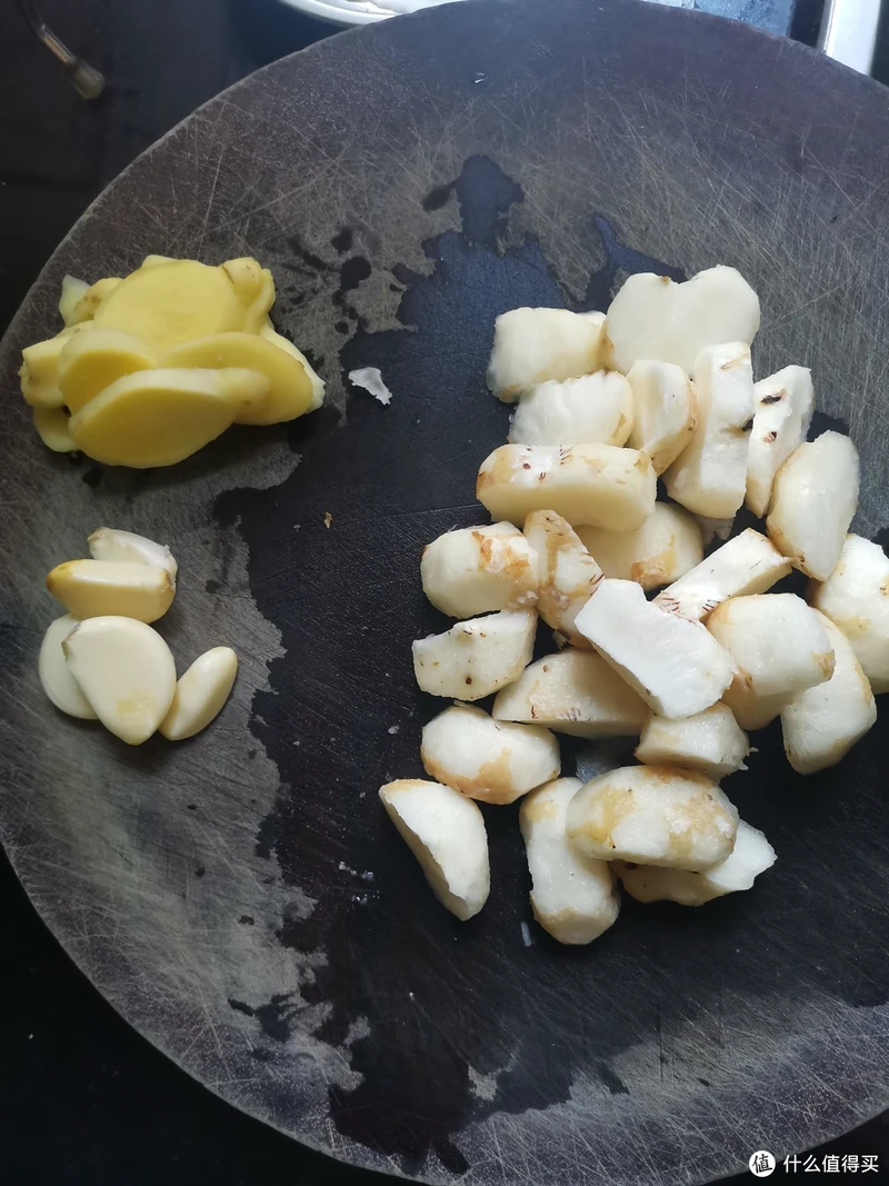 大蒜 姜片适量