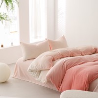 AIDLI A类加厚双面牛奶绒四件套 200*230cm