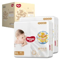 HUGGIES 好奇 皇家御裤小龙裤成长裤XL64片（2包）