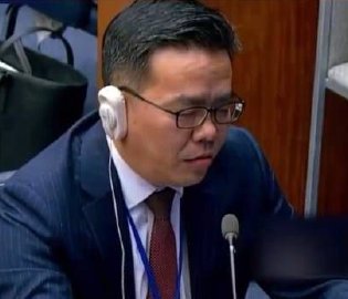 中国代表驳斥美方污蔑