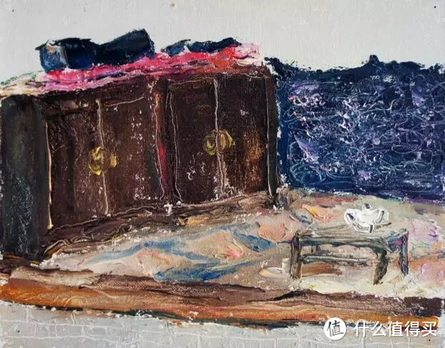 静物油画《炕》黄锘汀