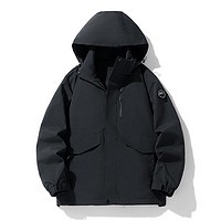 JEANSWEST 真维斯 男士连帽冲锋衣外套 QG-6666