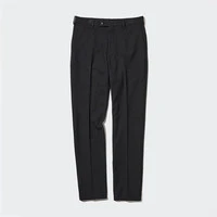 UNIQLO 优衣库 HEATTECH修身长西裤（保暖商务格纹)461590/452536