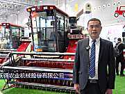 沃得锐龙旗舰增强版收割机—驻马店全国农机展