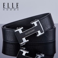 ELLE HOMME 法国品牌皮带真皮自动扣