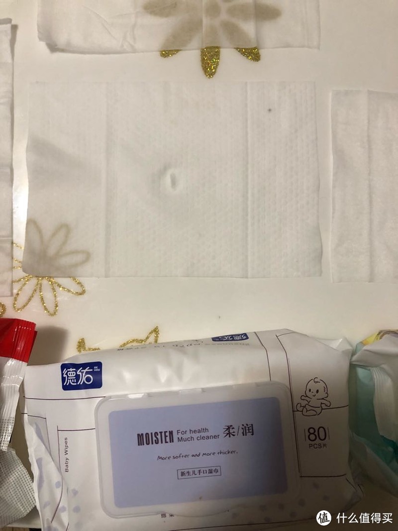 宝宝湿巾对比，可爱多，德佑，贝得力，棉花秘密，nuk