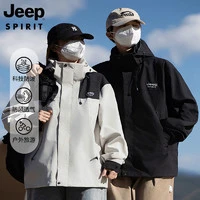 JEEP SPIRIT 正版吉普山系三防冲锋衣男女同款情侣款