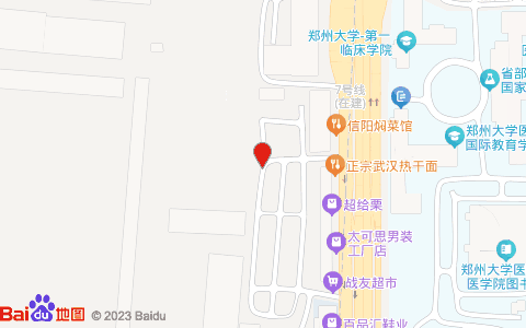 郑州棉花交易市场位置示意图