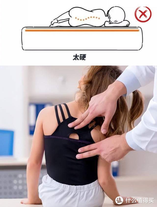 床垫太硬睡久了小心孩子脊柱侧弯