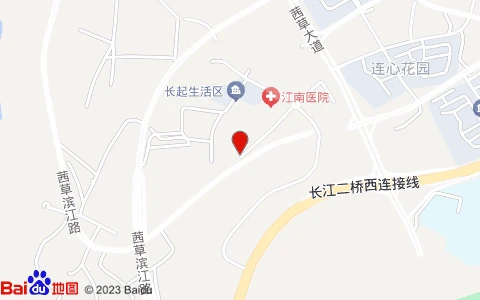 泸州市江阳区茜草北路与茜草西路交叉路口往西南约250米位置示意图
