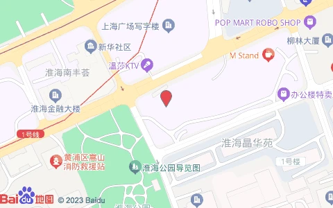 卢湾区淮海中路962-966号2楼位置示意图