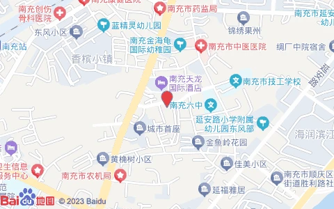 南充市棉麻有限公司新疆棉花棉絮直营店(南充市棉麻有限公司)位置示意图