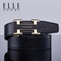 ELLE HOMME 法国品牌皮带真皮自动扣