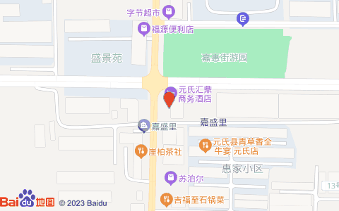嘉惠街287号附近位置示意图