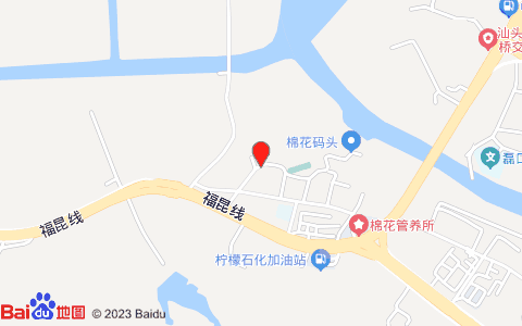 广东省汕头市濠江区棉花社区棉新街16号位置示意图