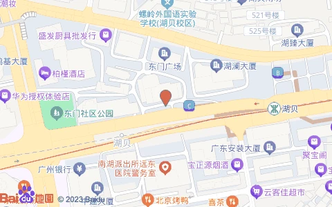 中国广东深圳市文锦中路位置示意图