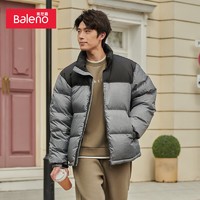 Baleno 班尼路 239g高充绒男士短款羽绒服 双色可选