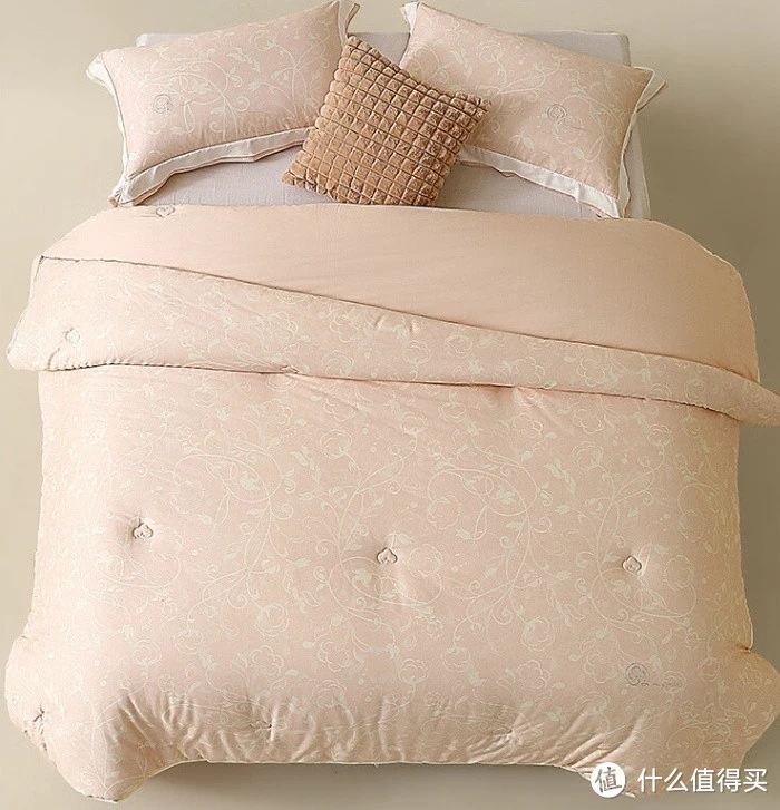 温暖陪伴 冬日不再寒冷——水星家纺 100% 新疆棉花 双人冬被