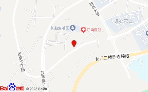 泸州市江阳区茜草北路与茜草西路交叉路口往西南约250米位置示意图