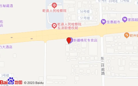 南环路100号附近位置示意图